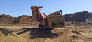 Terex finlay 694+ supertrack трехдековый мобильный грохот