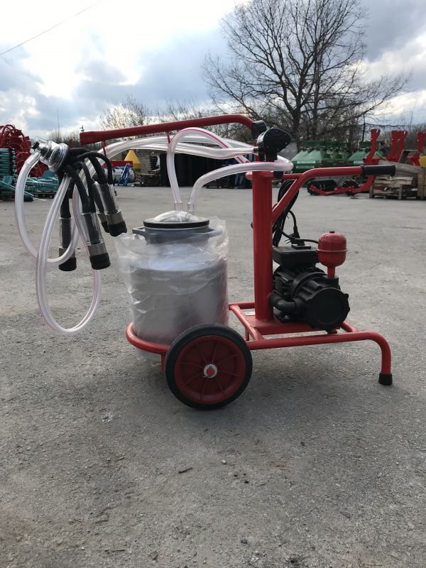 Доильный аппарат 1 пульсатор 1 бидон (без вакуума) 40л Telsar Турция