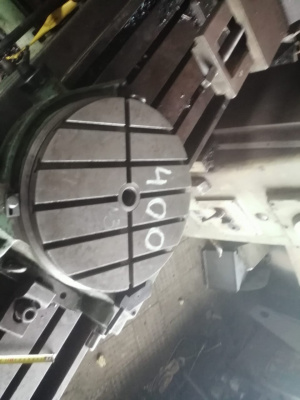 Поворотный стол – 400 № 3 с ручкой