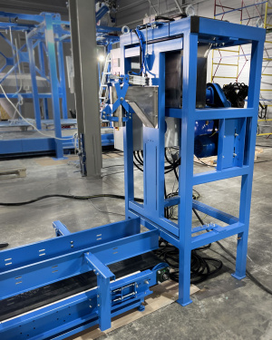 Станция фасовки в открытые мешки ФОМ Ш