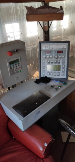 Лесопильная фрезерно-брусующая линия SAB (Германия)