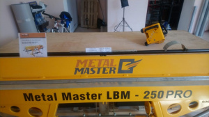 Листогибочный станок METALMASTER серии EuroMaster LBM 250-RPO