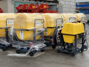 Опрыскиватель садовый SAR-MTA 200л-800л (вентиляторный) Турция