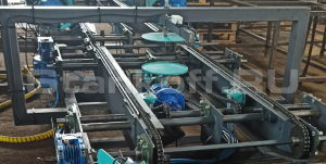 Автоматическая линия по производству деревянных поддонов (паллет)с пневматикой Pallet Line Auto Pneumo