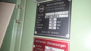 Cверлильный (вертикально сверлильно присадочный) станок с ЧПУ Nottmeyer Komet-Super-SP/N-1987 г.в