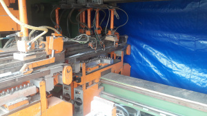 Cверлильный (вертикально сверлильно присадочный) станок с ЧПУ Nottmeyer Komet-Super-SP/N-1987 г.в