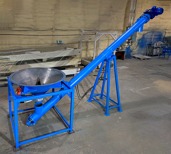 Растариватель биг-бэгов со шнеком