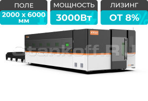 Оптоволоконный лазерный станок в защитной кабине XTC-2060G/3000 Raycus
