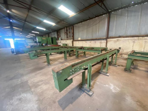 Линия для сверления и распиловки конструкционной стали - Meba 750x410mm, 12m