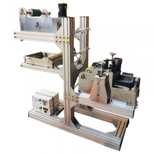 Станок для производства бумажных труб (картонных втулок) малого диаметра (5-12 мм) MC-510 из нержавеющей стали с 6 ножами