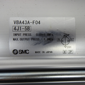 Усилитель давления VBA43A-04 SMC