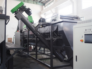 500 кг/ч линия мойки по переработке ПВД ПП плёнок и тканных мешков