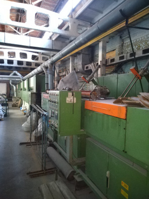 Линия вулканизации резинового профиля