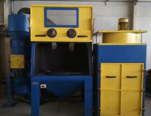 Абразивоструйная камера ксо-130-нсфр с компрессором