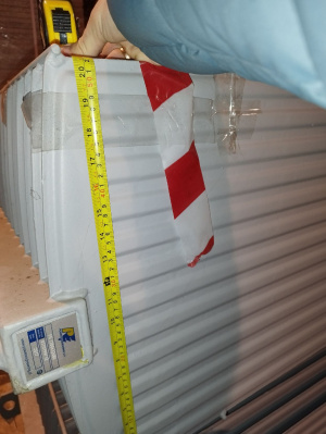 Радиатор охлаждения трансформатора. TOSHIBA