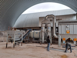 Завод для производства сухих строительных смесей производительность 10 тонн в час