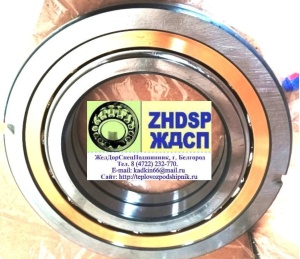 Подшипник 176228 Л (QJ 228 N2 МA) пр-во URB. Два паза N2 и выточка по окружн. торца внутр.кольца