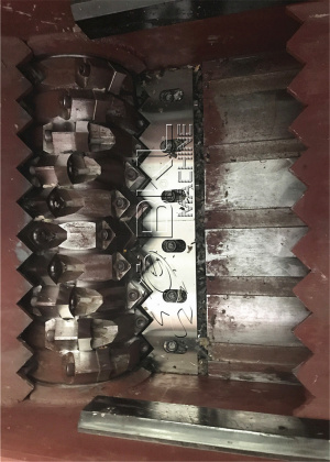 BKL однороторный шредер 600 вал 22кВт 30кВт для плёнки и литника