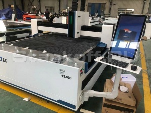 Оптоволоконный лазерный станок для резки металла MetalTec 1530B/1500 Maxphotonics