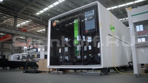 Высокомощный оптоволоконный лазерный станок XTC-1560G/12000 Raycus
