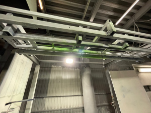 Линия для нанесения порошковой краски