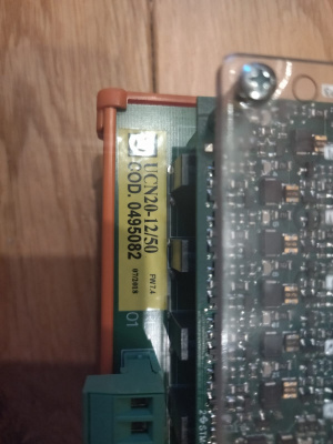 Электронный модуль Duplomatic UCN20-12/50 (code 0495082) для станка с ЧПУ