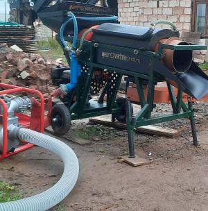 Мобильная Скруббер-бутара «Практикант-0,3»