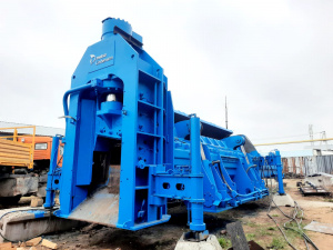 Гидравлические стационарные пресс-ножницы Metso Lindemann с пресс-камерой трехстороннего сжатия