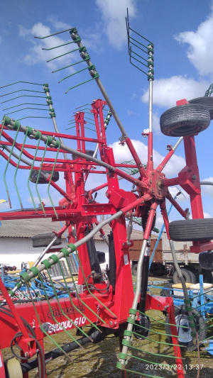 Валкоукладчик роторный Звезда 470-13