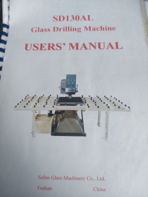 Станок для сверления стекла SD130AL