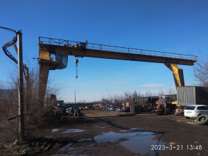 Кран козловой KONE г/п 7,5 тн