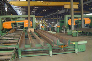 Поворотный автоматический лентопильный станок MEBAtop 1270 DGP