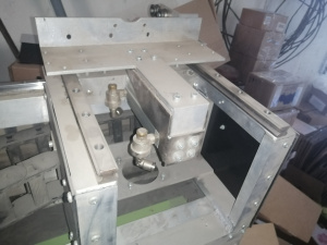 Рама ЧПУ + направляющие Hiwin + зубчатые рейки + вакуумный стол 5,5 кВт + ПЧ 7.5 кВт