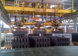 Автоматическая линия для производства кирпича