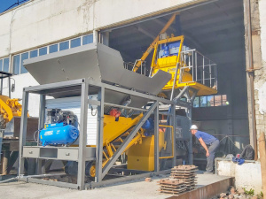 Сверхмобильный бетонный завод К0МПАКТ-25 ZZBO (РБУ, БРУ)