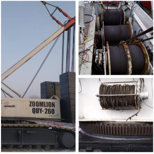 Кран Гусеничный 260 тонн Zoomlion QUY 260