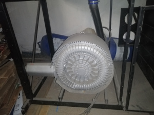 Рама ЧПУ + направляющие Hiwin + зубчатые рейки + вакуумный стол 5,5 кВт + ПЧ 7.5 кВт