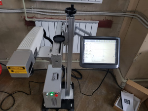 Конвейерный лазерный волоконный маркер BMZ