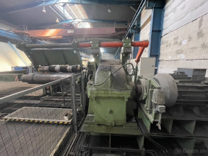 Линия продольного раскроя листового металла из рулона 1500х5мм, 15тонн