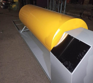 Экструдер для производства ПЭТ волокна UPV-400, формообразовательная установка "ПО-220-250"