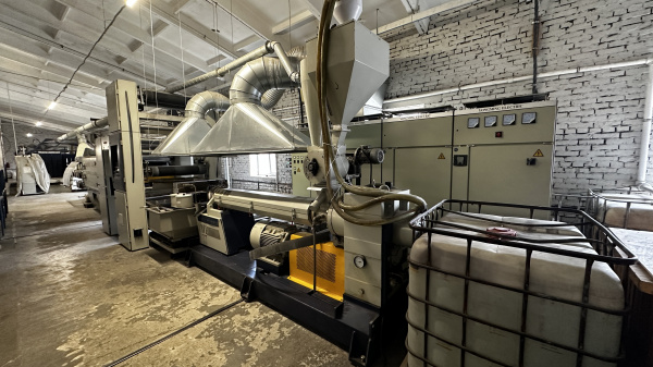 Экструзионная линия для производства п/п нити, используемой в производстве МКР, БИГ-БЭГ, п/п мешков