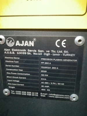 Добрый день. Предлагаю вам приобрести плазменный станок для резки c ЧПУ AJAN bkv 50-6000