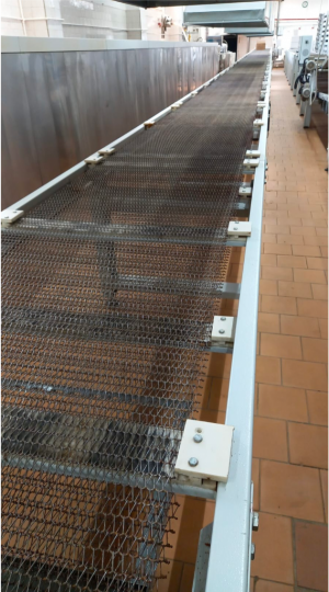 Система транспортировки кондитерских изделий