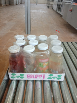 Комплексную линию производства детского питания на основе фруктовых пюре, соков в 100гр. стаканчики и 190 гр. бутылки