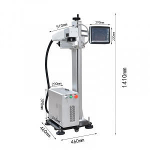 Конвейерный лазерный волоконный маркер BMZ