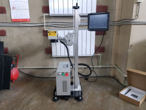 Конвейерный лазерный волоконный маркер BMZ