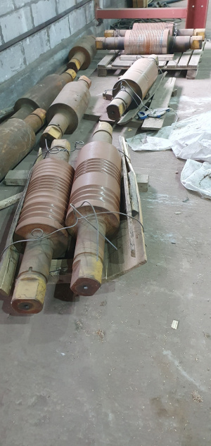 Производство стальной арматуры а500 диаметром 12 мм (арматурного проката), Линия прокатного стана, Прокатный стан