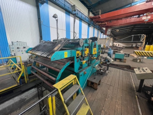 Линия продольного раскроя листового металла из рулона JOINT (Италия) толщина листа 0,4 - 3 мм ширина листа до 1500мм