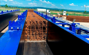 Двойная гидравлическая форма для 34–х метровых колонн