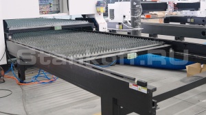 Высокомощный оптоволоконный лазерный станок XTC-1530G/12000 Raycus